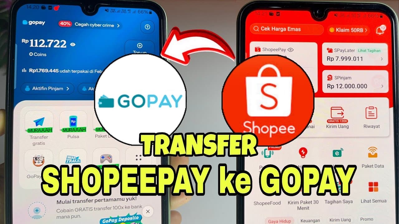 Cara Transfer Shopeepay ke Gopay Terbaru 2026 - Cara Top Up GOPAY Lewat Shopee
