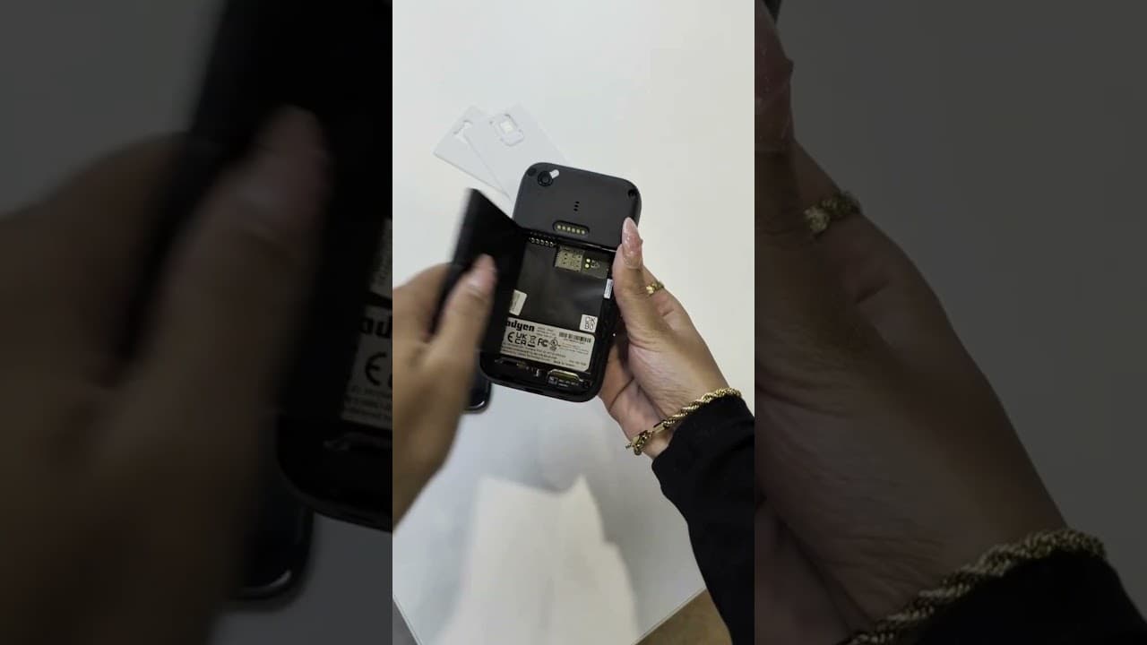 How to change your SIM in the Tide card reader AMS1
