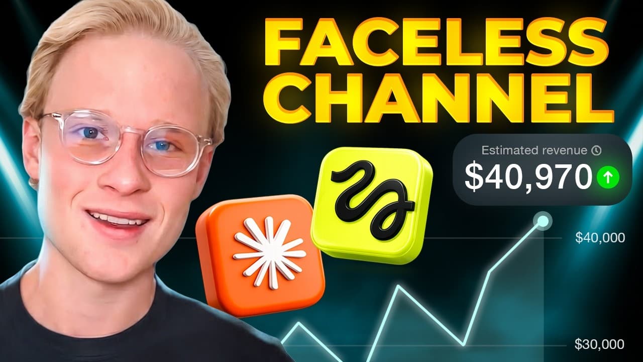 I Copied a $41K/Month Faceless YouTube Channel with AI (Higgsfield MCP + Claude Code)