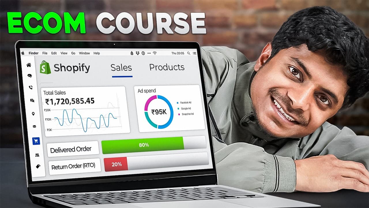 Full Shopify eCommerce Course (2026) For Beginners!