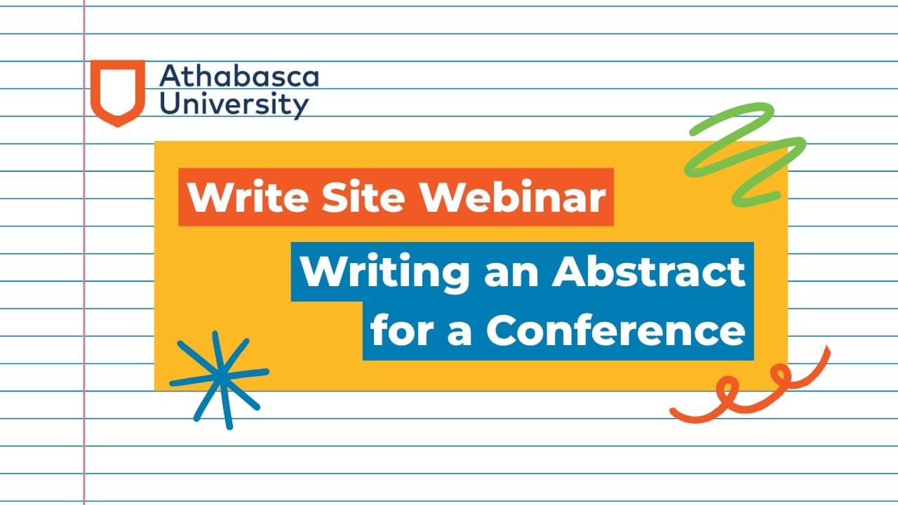 Writing an Abstract for a Conference: Write Site webinar