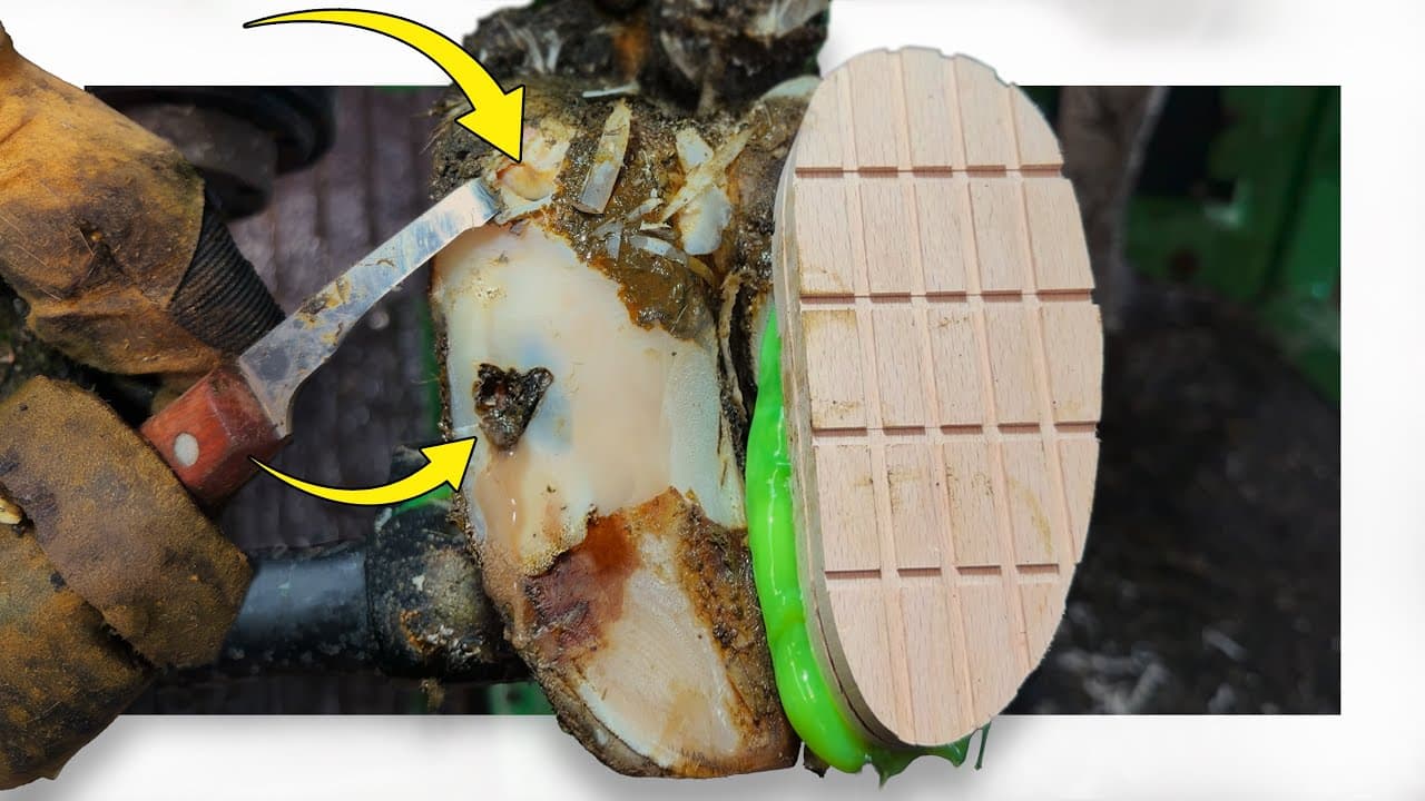This Hoof Had a HUGE Problem … that the Farmer Couldn’t Fix!