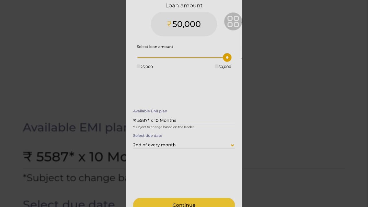 50,000 Instant Loan Approved
