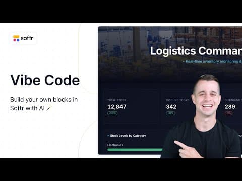 Softr’s New Vibe Coding Block Explained — Build Anything with AI