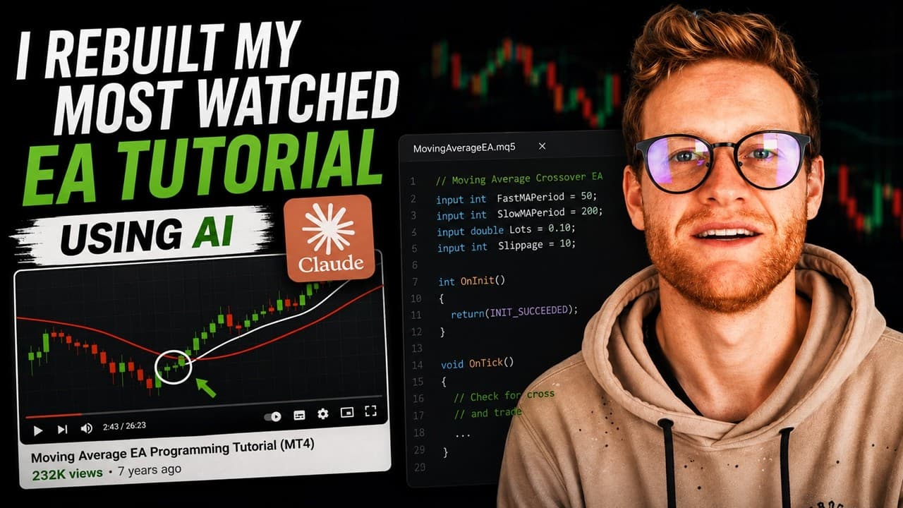 I Rebuilt My Most-Watched Trading Bot with AI