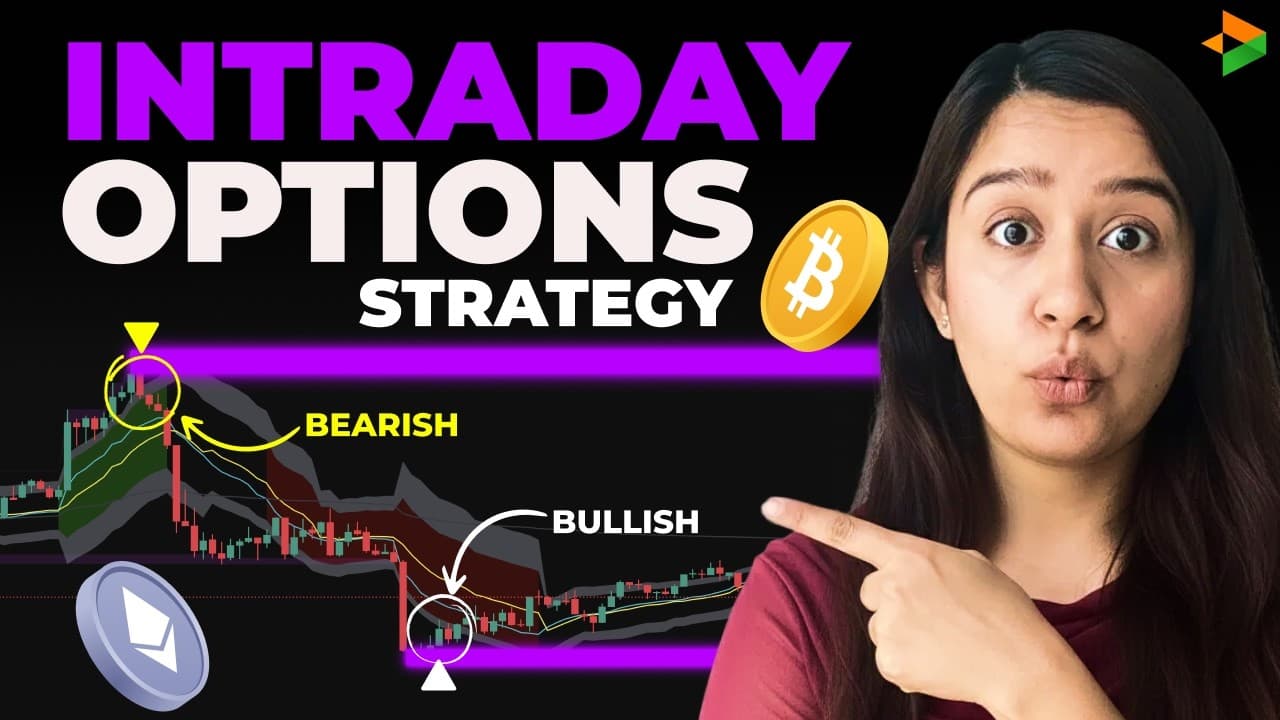 Intraday Crypto Options Trading📊 BTC & ETH Option Selling Made Simple. #btc #options #directional
