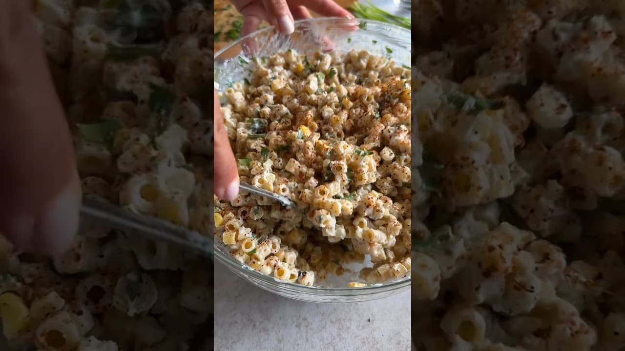 Mexican Street Corn Pasta Salad