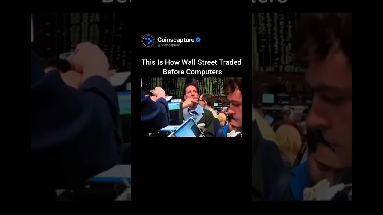 Before Algorithms. Before High-Speed Trading. There Was Pure Human Chaos.๐