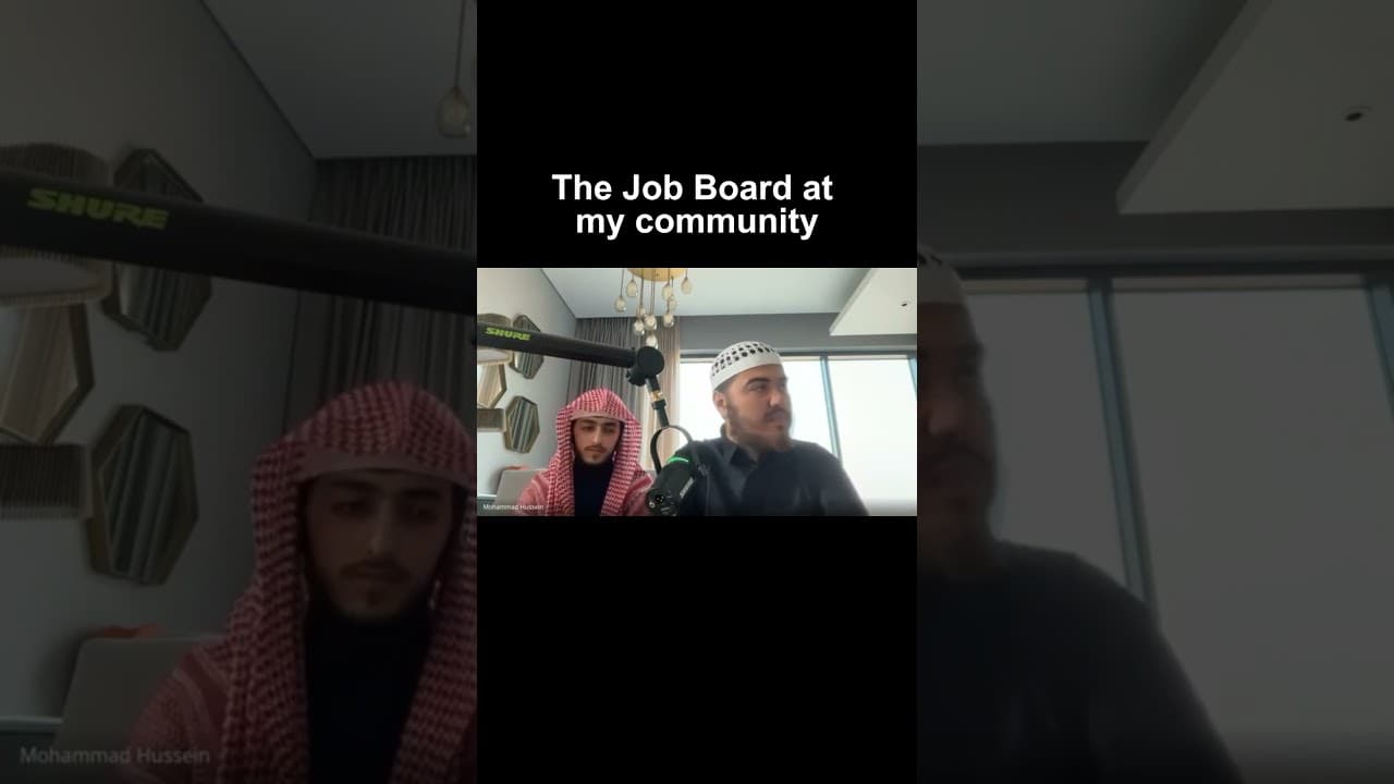 The Job Board at Muslim Settify