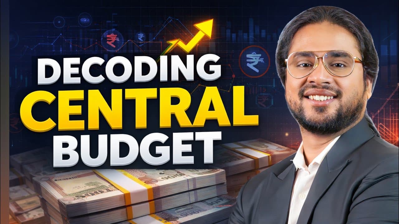Decoding Central Budget LIVE with Dr. Vinay Prakash Tiwari