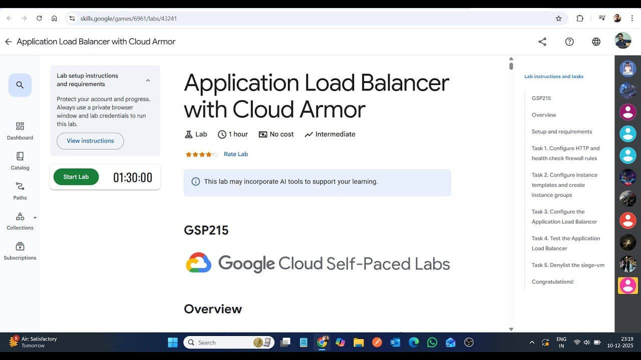 Application Load Balancer with Cloud Armor || Lab Solution || Google Cloud Arcade 2025