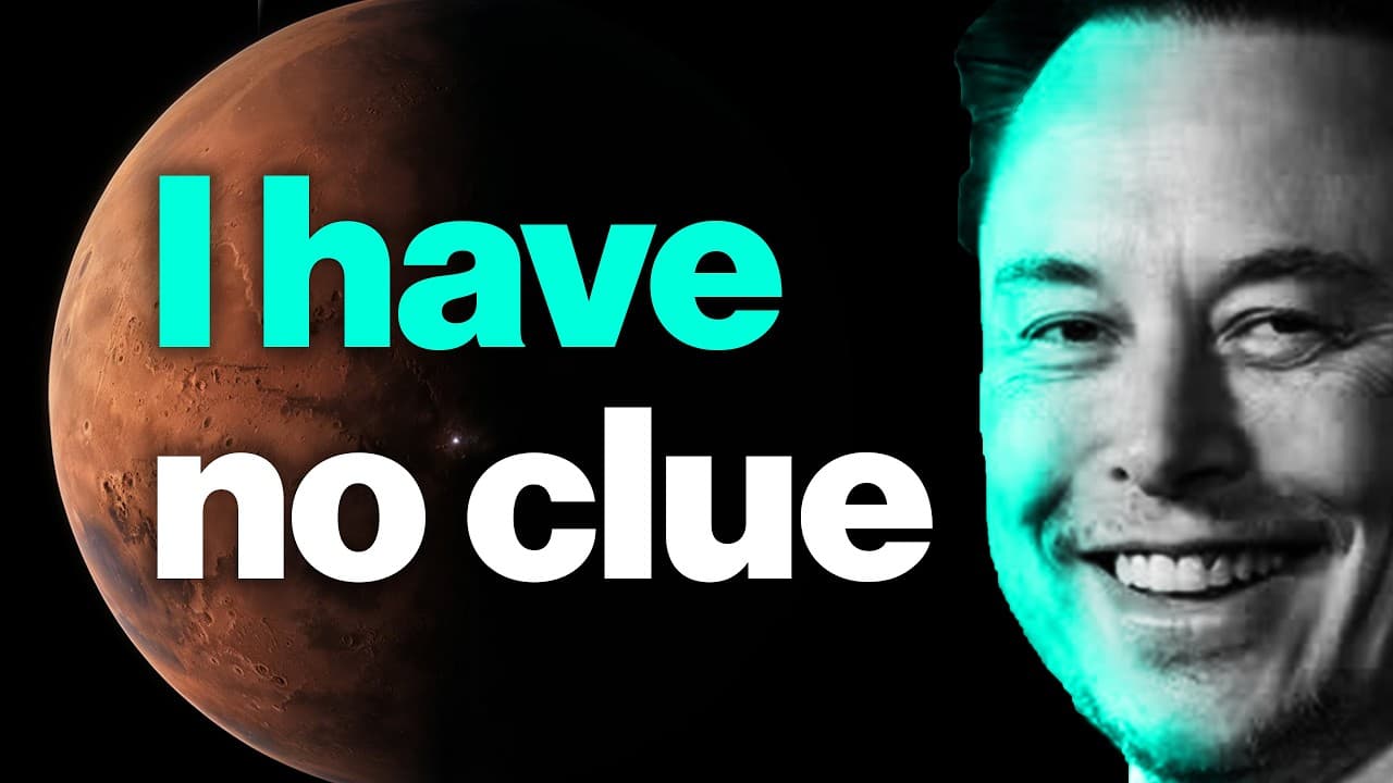 Elon's Candid Terafab Confession 😂