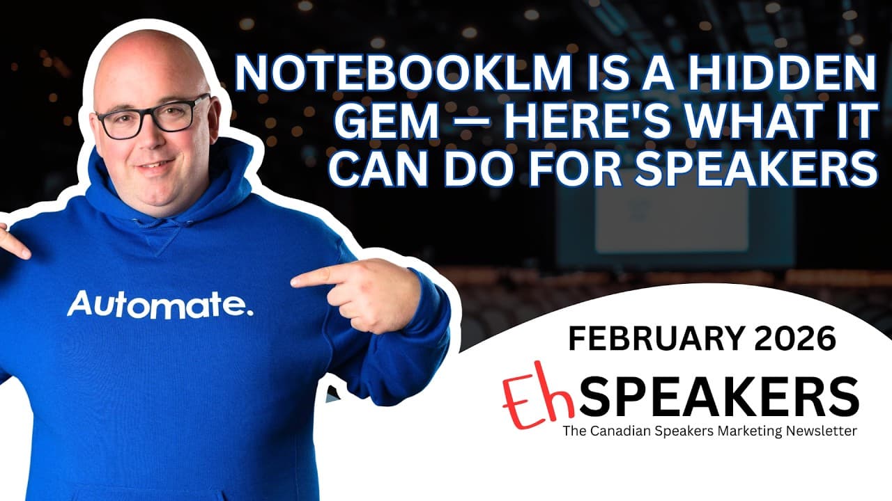 NotebookLM Is a Hidden Gem โ Here's What It Can Do For Speakers