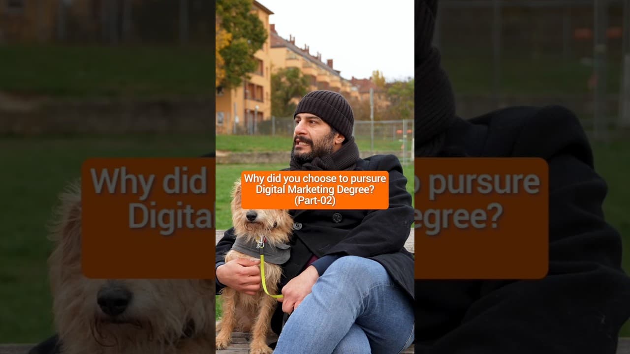 Why Digital Marketing? | Student Interviews with Ovais Ahmad Part 2