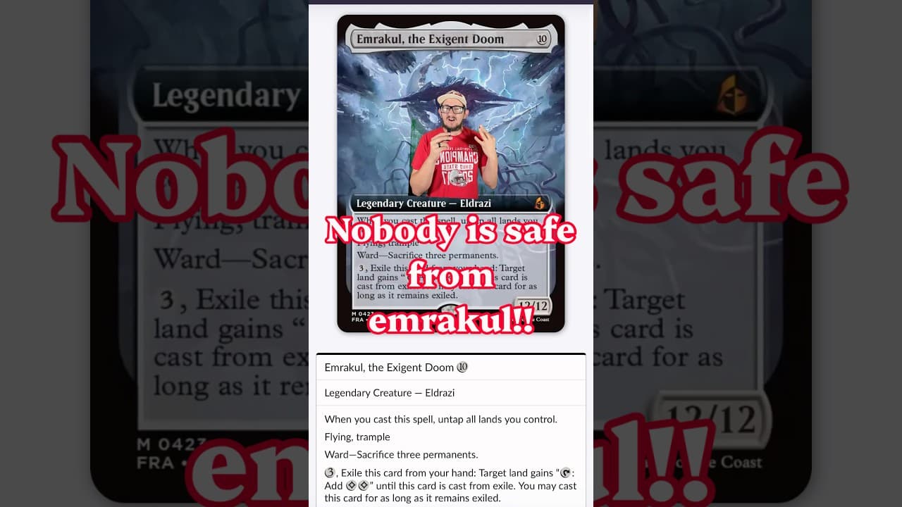 NEW EMRAKUL IN STANDARD?? #reels #mtg #shorts #spoilers #standard