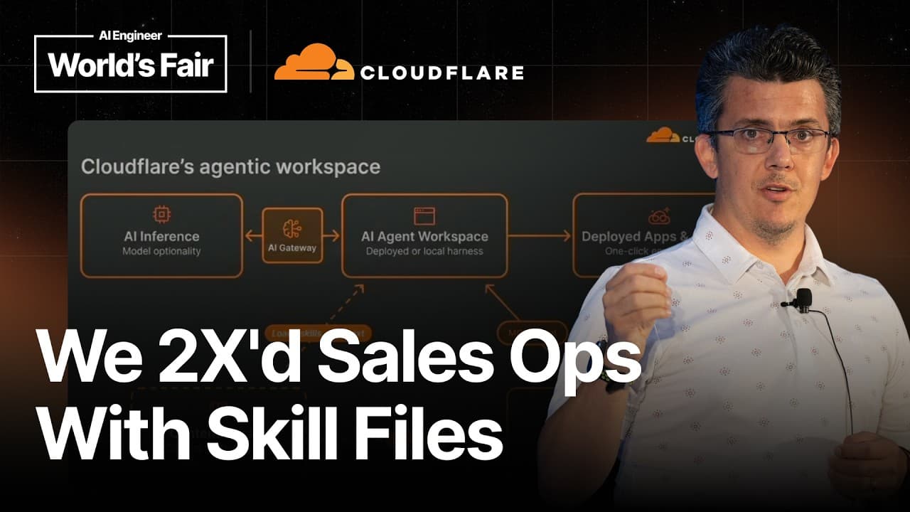 How AI Agents Let GTM Teams Scale — Justin Joyce, Cloudflare