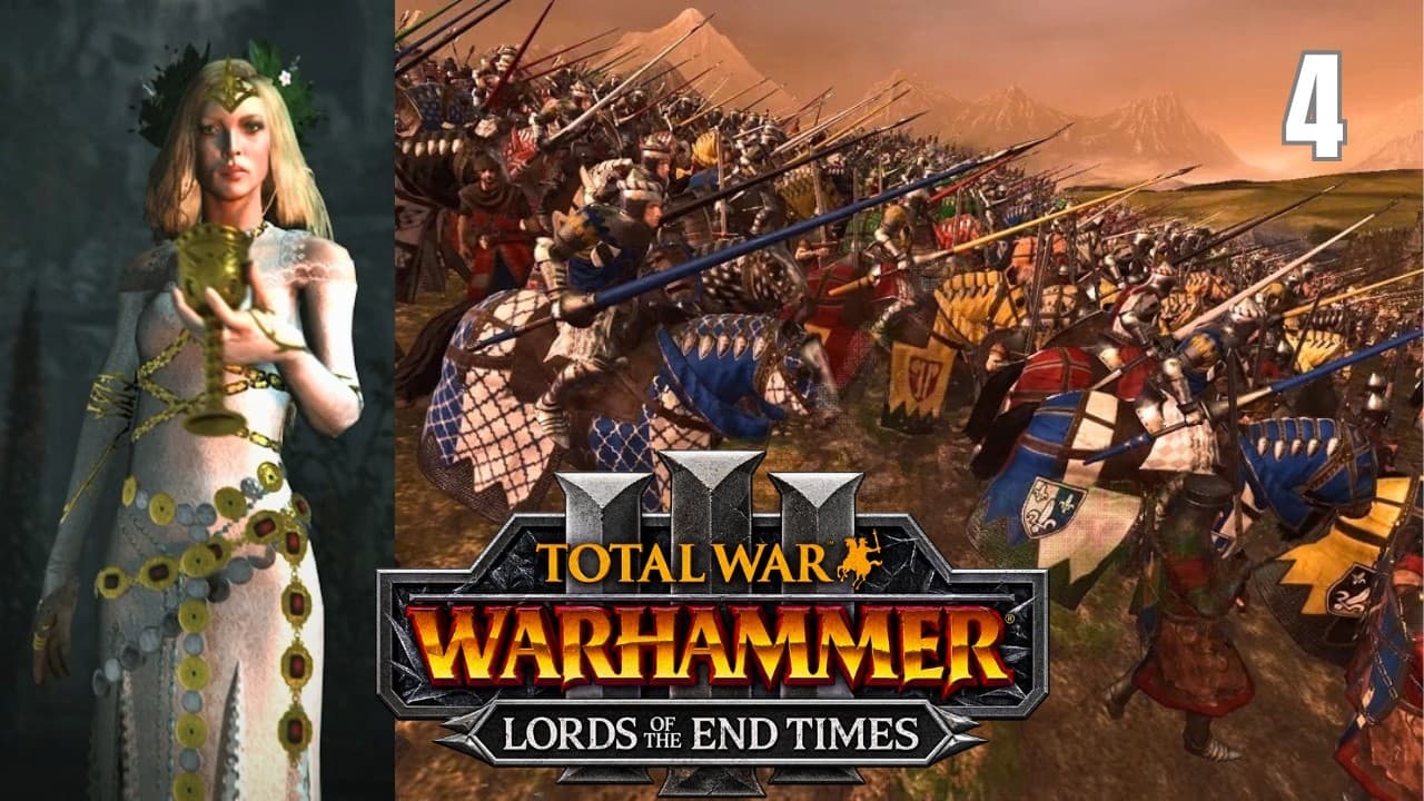 FAY ENCHANTRESS HUNT FOR TROTH OF VIRTUE | Bretonnia | Warhammer 3 9.0 End Times #4