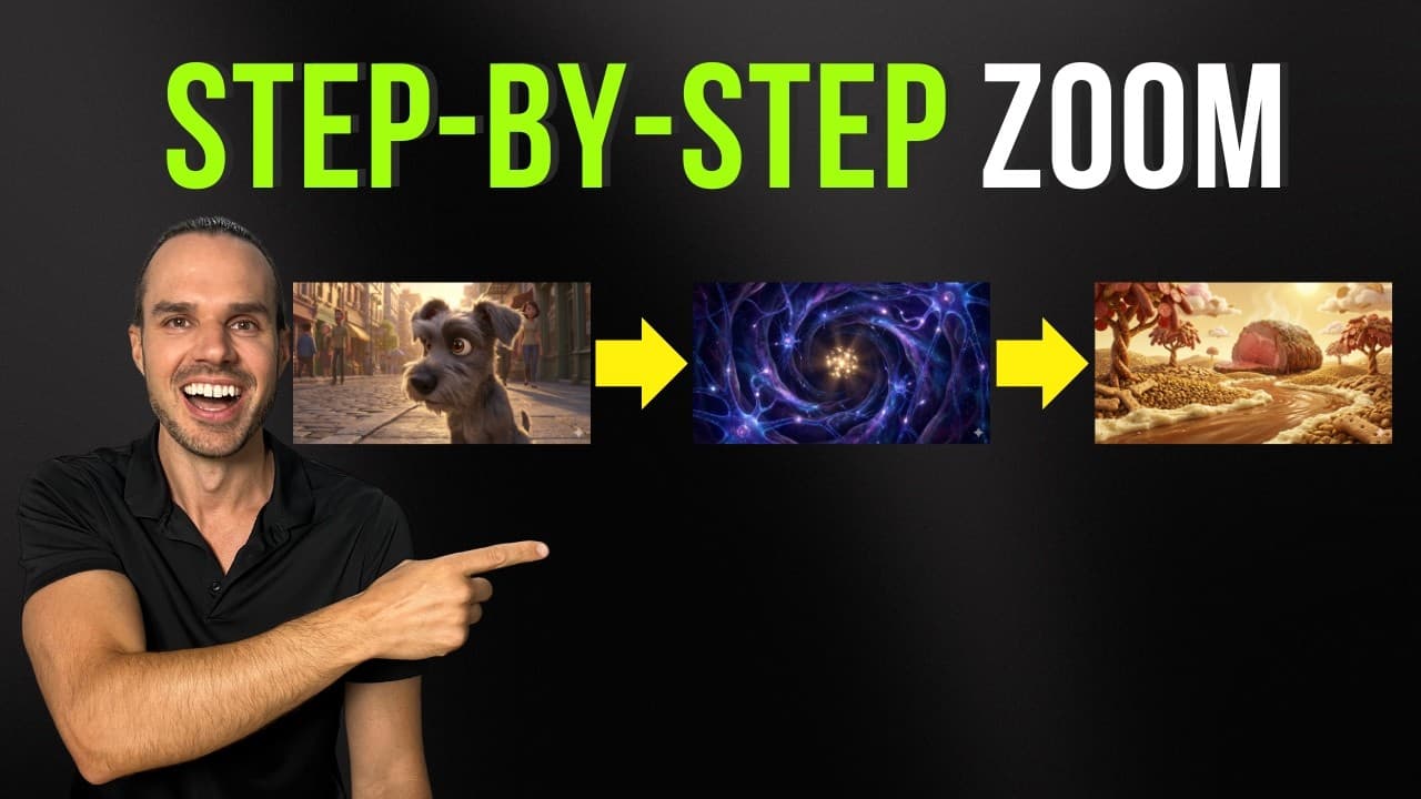 How to Make Viral Infinite Zoom Videos Using AI (Free Prompt Guide Included!)