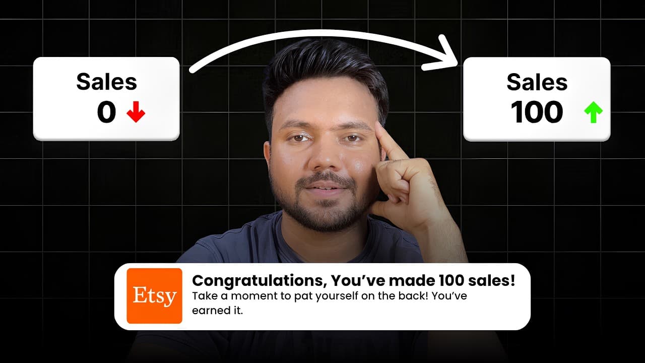 How to Get Your First 100 Etsy Sales Quickly (That Feels Illegal)