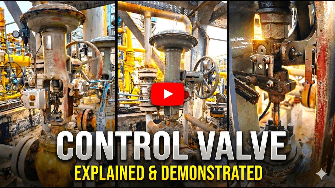 Introduction to Control Valve – Instrumentation Training