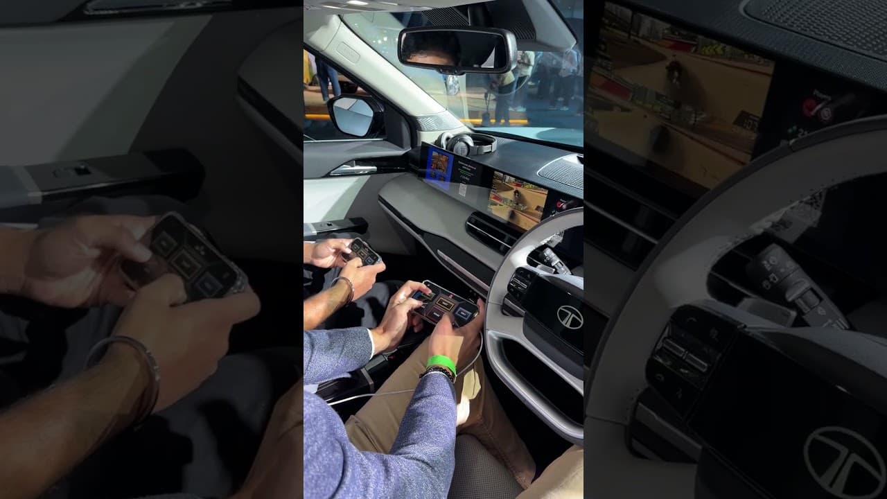 Meet the #TataSierra.ev, starting at ₹18.79 lakh. Triple screens, EV Route Planner, in-car UPI