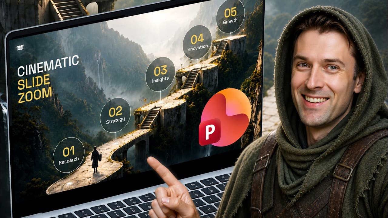 Cinematic Slide Zooms — 99% Won't Believe It's PowerPoint | Part 2