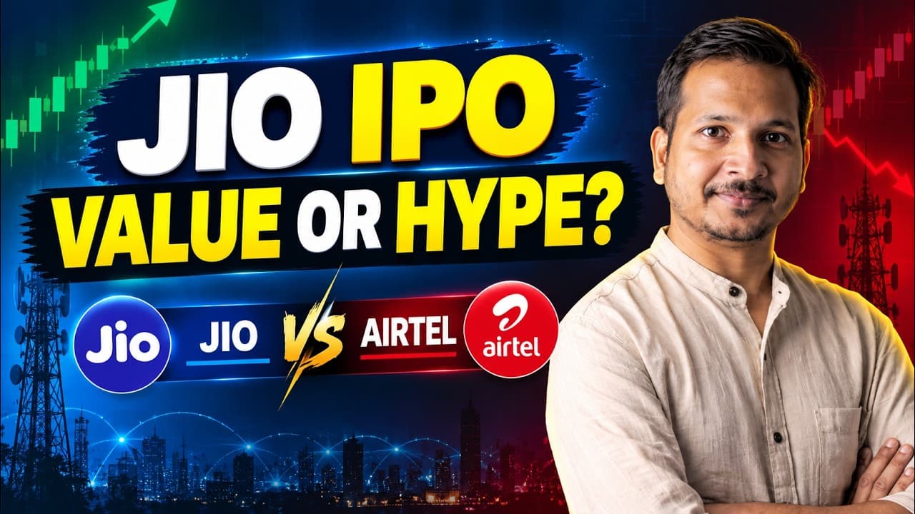 Jio Platforms IPO: Value or Hype? | Jio vs Bharti Airtel Fundamental Analysis