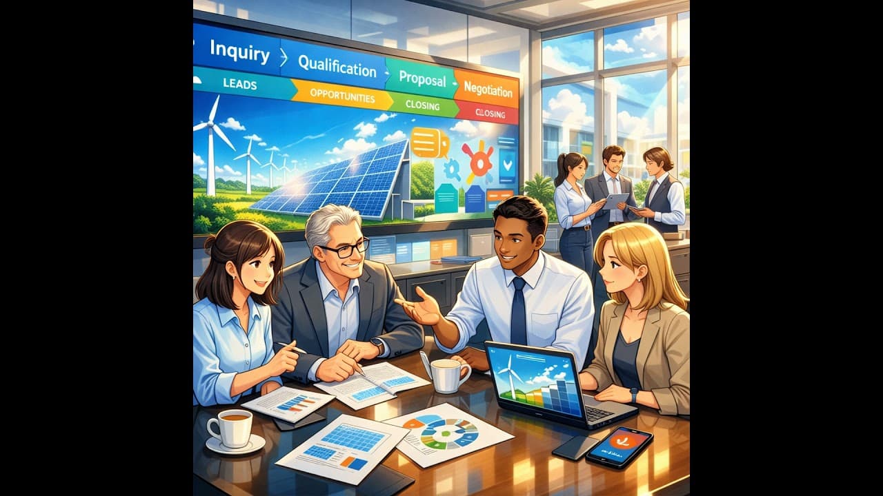 HubSpot CRM: Optimizing Sales Management in Renewable Energy