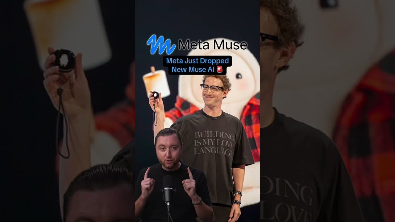 Meta just dropped Muse AI 🚨 Let me know what you think 🤔 Will your team be using Muse?