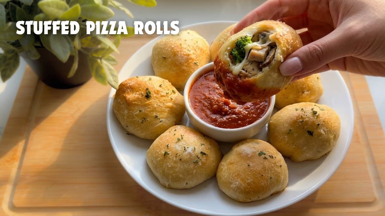 Everyone is looking for the recipe for these pizza dough rolls! Simple and delicious