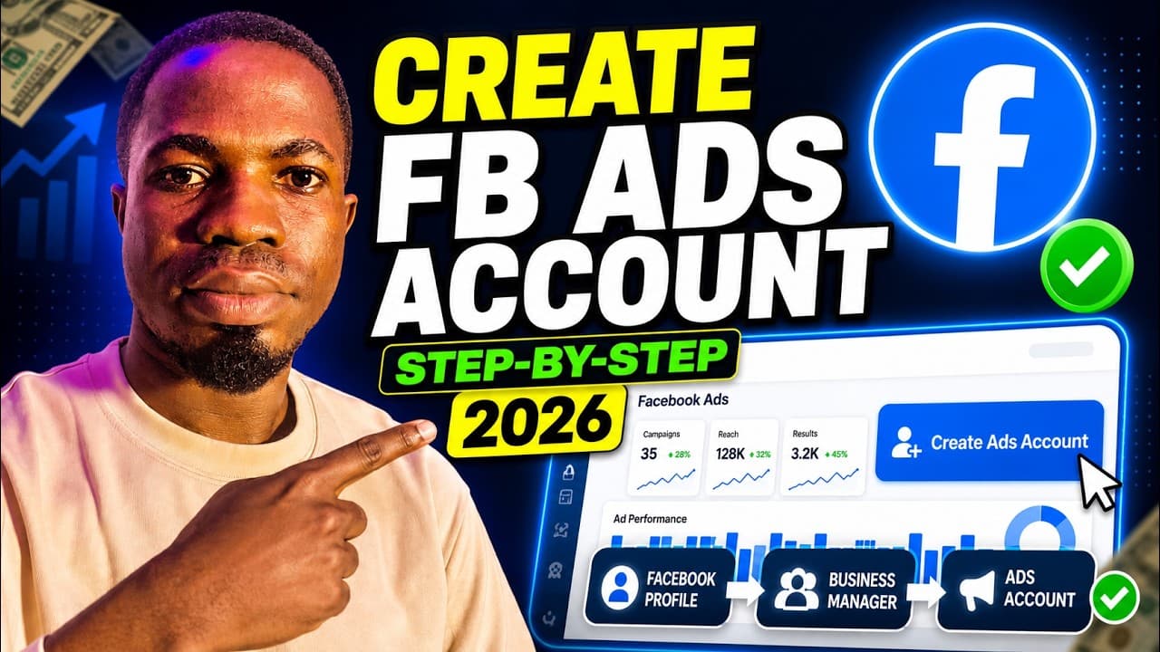 How to Create a Facebook Ads Account (2026 Step-by-Step Tutorial)