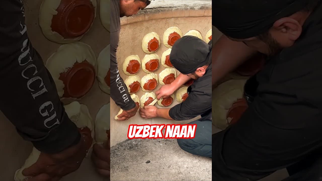 Uzbek Traditional Bread ๐บ๐ฟ๐ฅ | Baked the Old-Fashioned Way