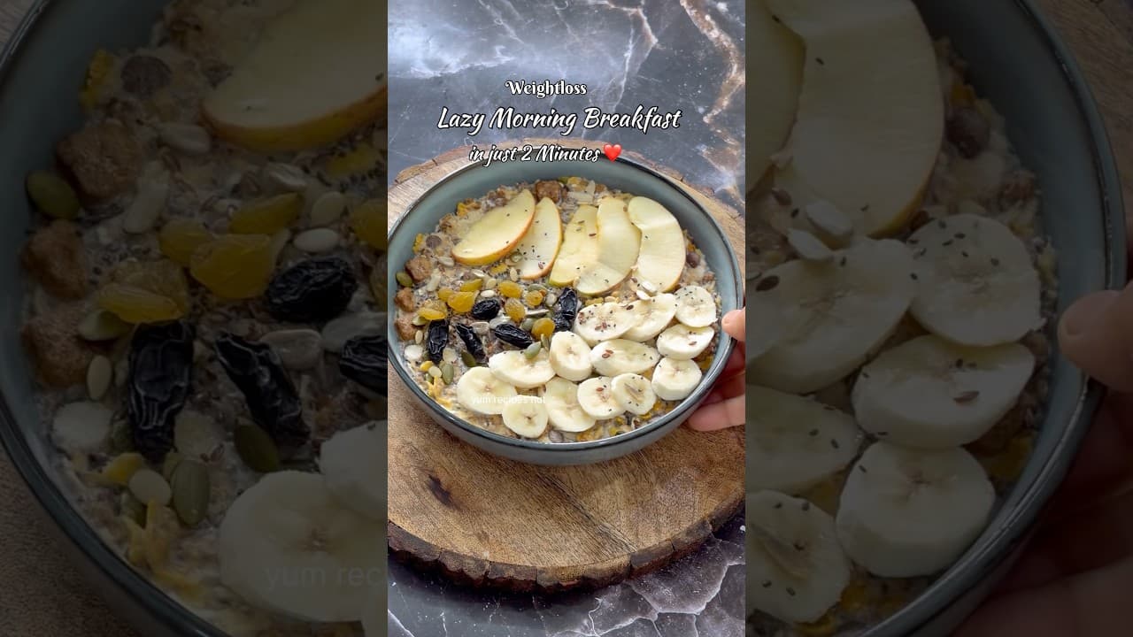 Weight Loss Breakfast in Just 5 Minutes #shorts #youtubeshorts #viral #trending #healthy #weightloss