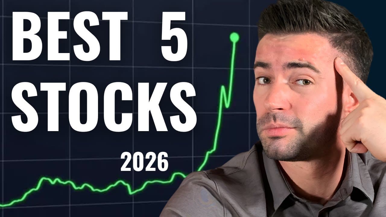 Which 5 Stocks could skyrocket after a big FED Rate Cut? (Best Growth Stocks 2026)