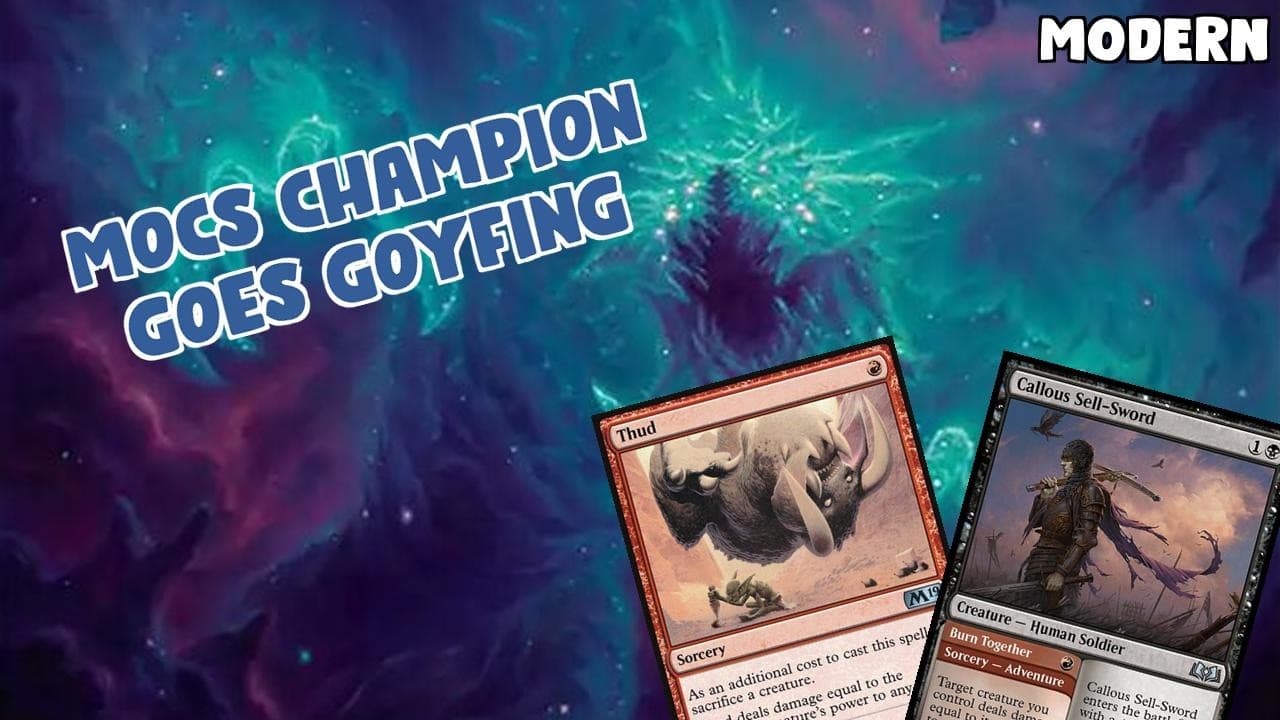 MOCS CHAMPION GOES GOYFING | Cosmo Combo | Modern Challenge