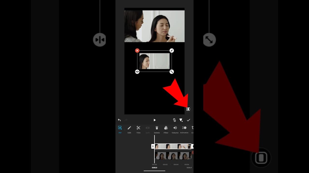 3 Layer Video Editing In Inshot | Inshot Video Editing Tutorial #shorts #youtubeshorts #editing