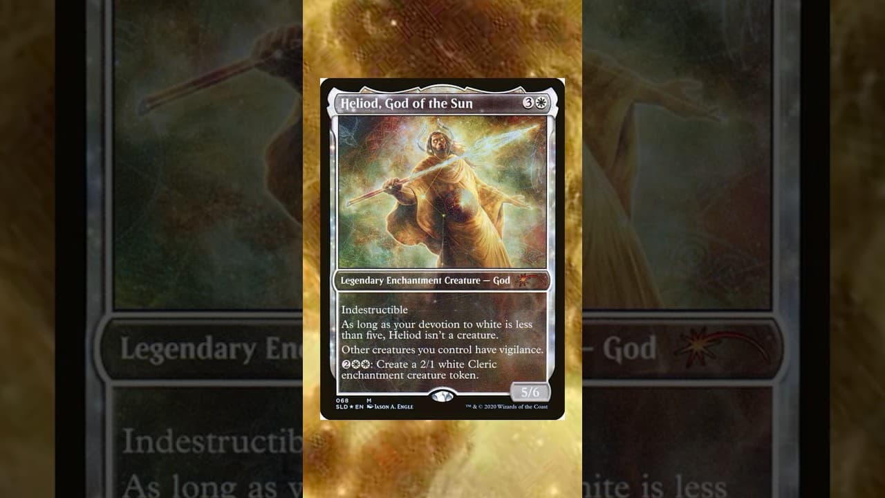 A brief history of Heliod - The gods of Theros #mtg#tcg#history#lore#cardgame