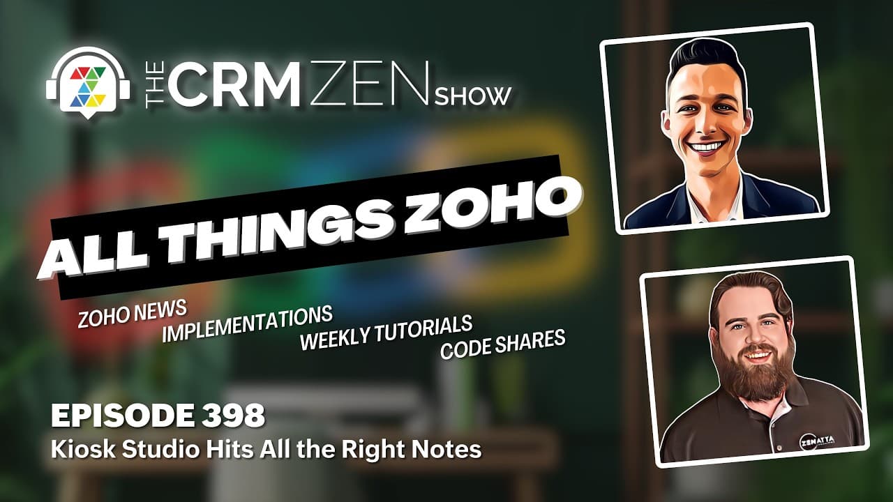 Kiosk Studio Hits All the Right Notes - CRM Zen Show Episode 398