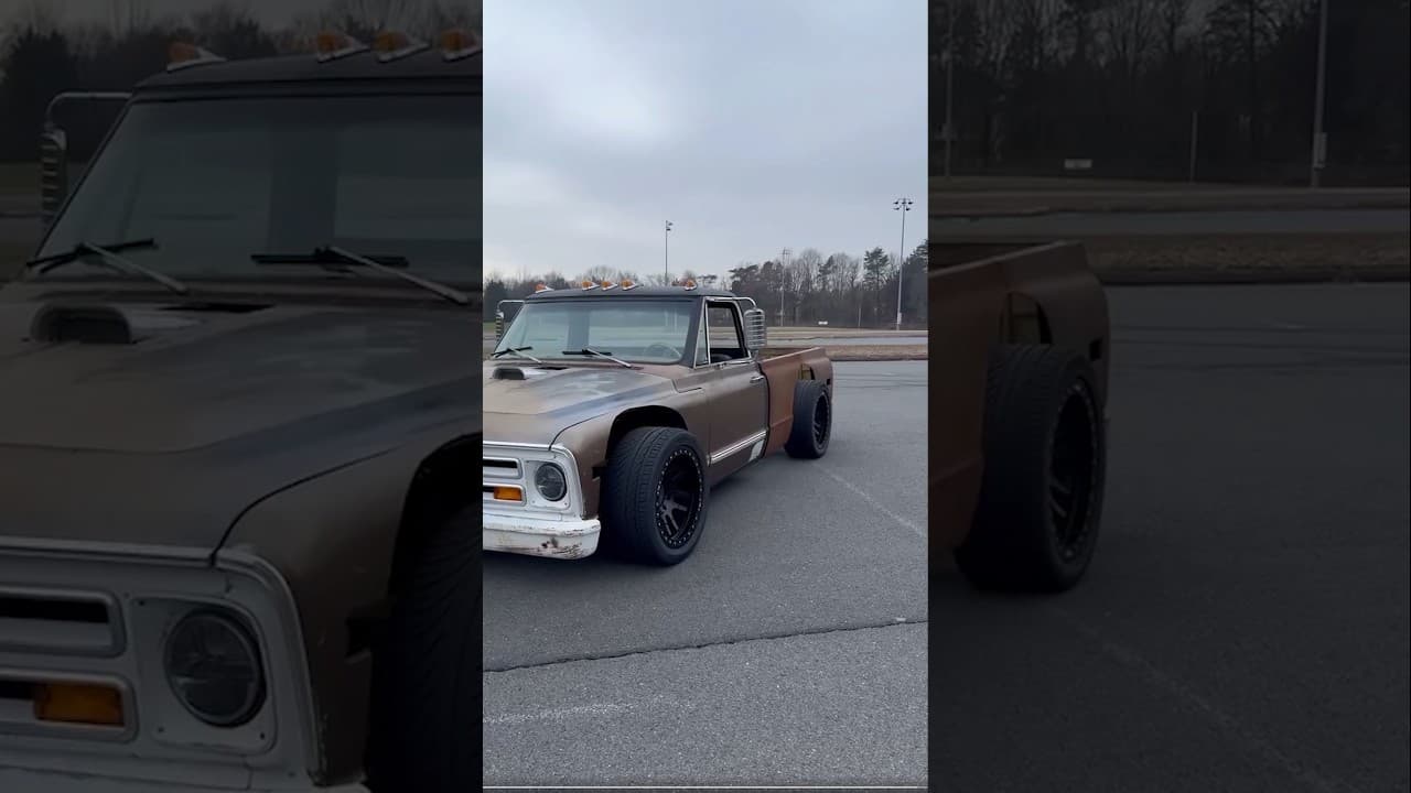 $40 000 CUSTOM 1970 Chevrolet C10 Beast #shorts #custom #c10 #race #Chevrolet #speed #diy #truck