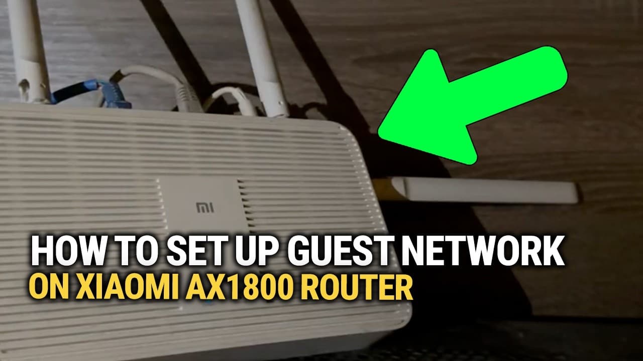 How To Set Up Guest Network On Xiaomi AX1800 Router: Step-By-Step Tutorial!