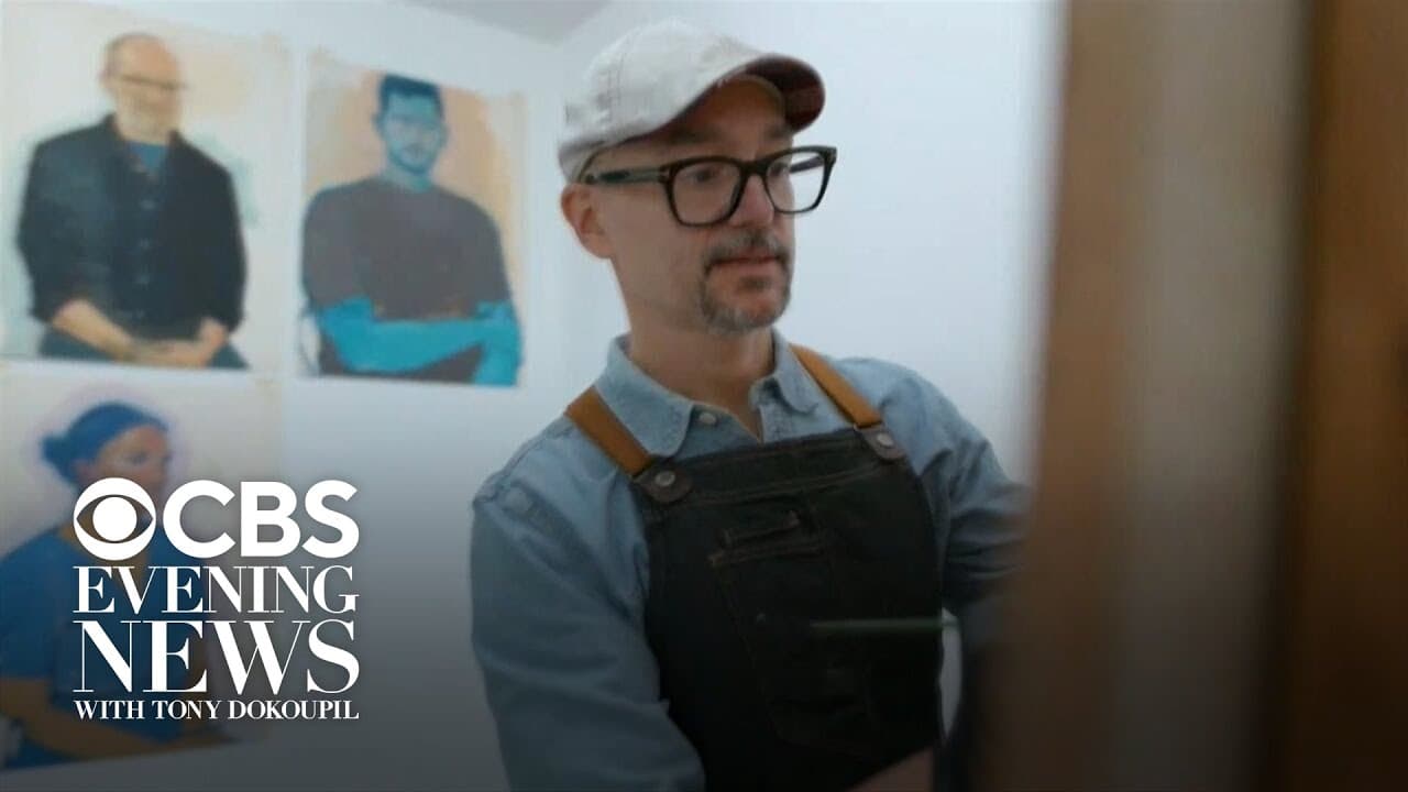 Even after a brain tumor altered this artist's sight, he crafted his greatest work yet