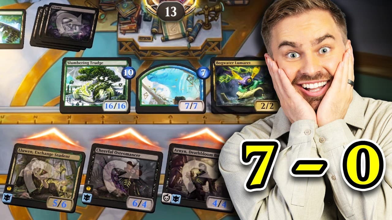 Going 7-0 UNDEFEATED in MTG Arena Draft by Accident