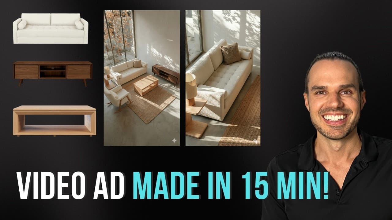 Studio Quality Ads with AI In Under 15 Minutes!