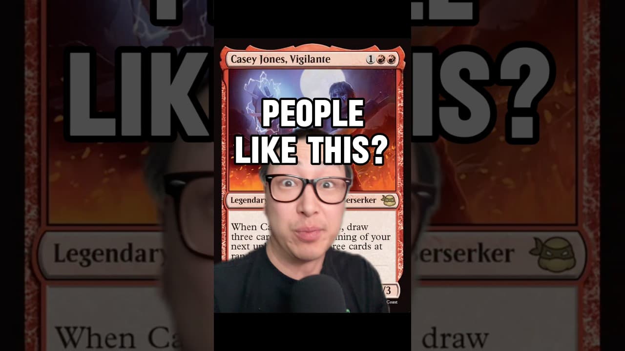 🤦♂️WHY CASEY JONES #MTG #tmnt
