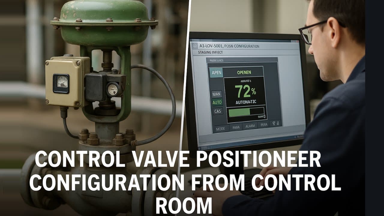Control Valve Positioner Configuration from Control Room