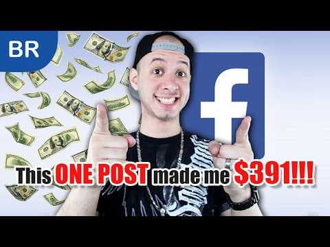 This ONE Facebook Post Made Me $391! Let me show you how!