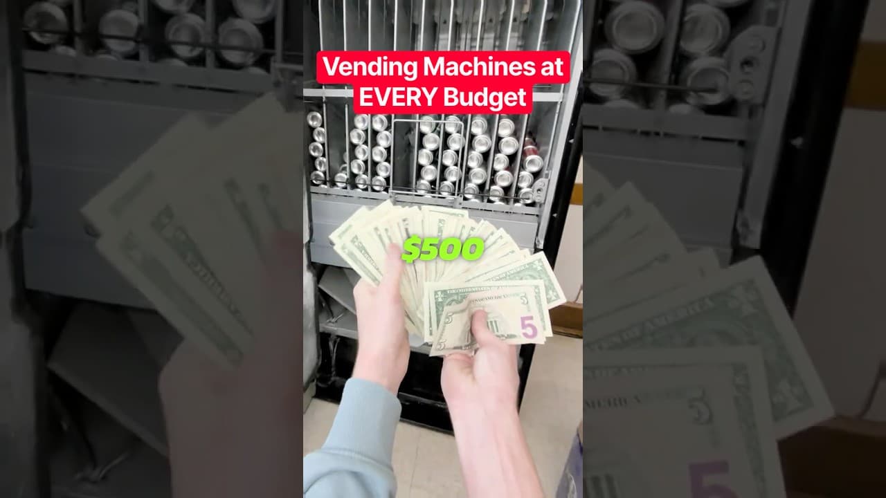 I Tested Vending Machines at EVERY Budget