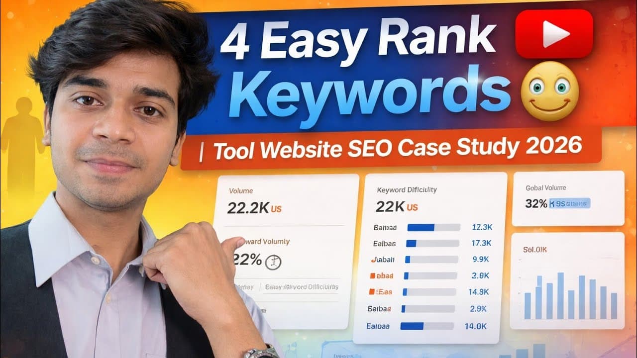 International Blogging Tool Website Ideas 2026 | Tools Website Seo Case Study