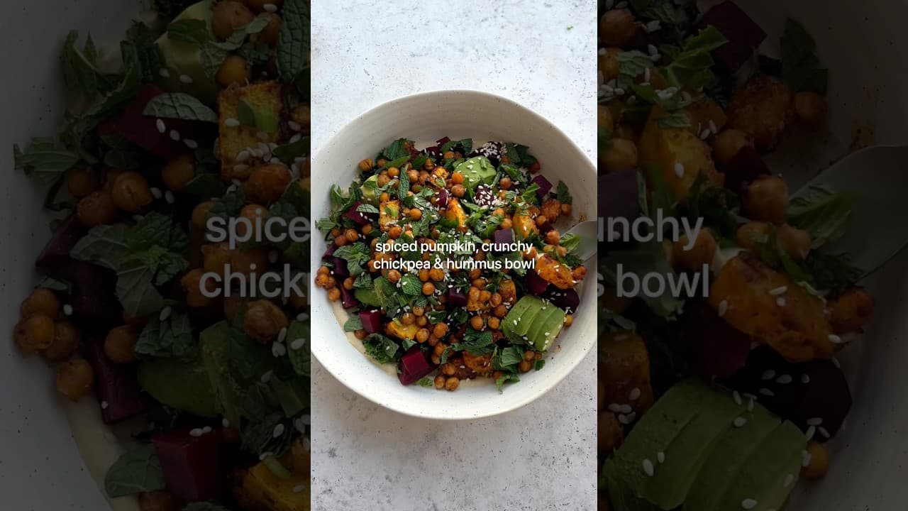 Spiced Pumpkin Nourish Bowl