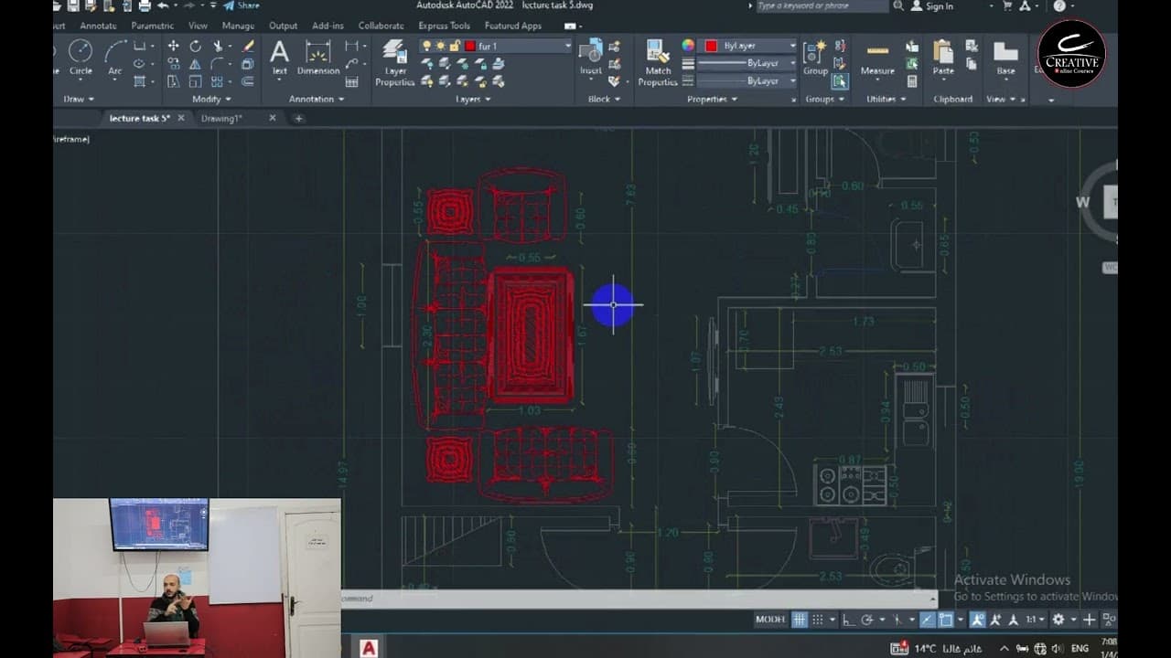 كورس AutoCAD بإعتماد Autodesk